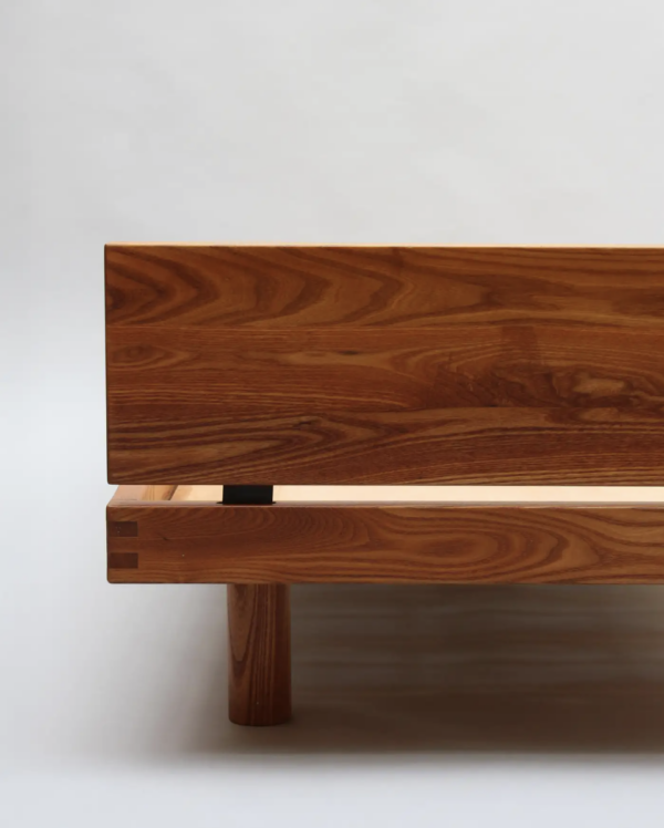 Fine French 1950s Solid Elm "Godot" daybed by Pierre Chapo - Image 10